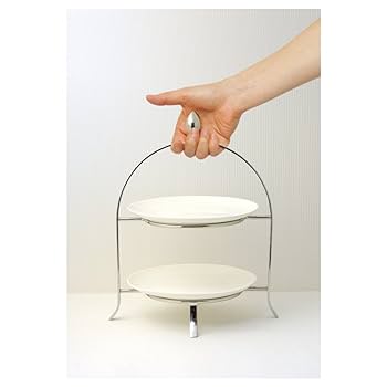 Amazon｜ケーキスタンド 2段 アフタヌーンティースタンド ケーキ