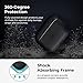 PITAKA MagEZ Case for AirPods Pro, Slim-Fit Shockproof Protective AirPods Pro Case Cover, Compatible with MagSafe, 600D Aramid Fiber