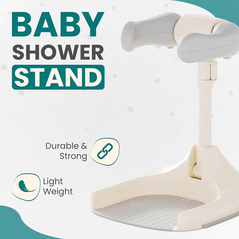Asiento de Baño Plegable para Recién Nacidos, Antideslizante, Soporte para Ducha Infantil, Soporte para Baby Shower