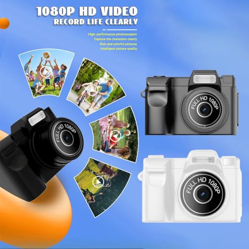 Image of Mini Keychain Camera,1080P FHD Mini Retro Digital Camera,FHD 1080p with 32GB SD Card,OTG Adapters,Tiny Portable Small Cameras Vintage Compact Micro Cameras,100 Mins Battery,for Travel Study