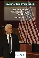 NJ Exam Study Guide : 6th Edition: NJ Criminal Justice Code Title 2C 164130989X Book Cover