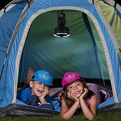 BTY Camping Light Fan, 2 in 1 Portable Hanging Camping Fan with LED Light, Camping Lantern with Ceiling Light for Tent, Hiking, Hurricane Emergency - Image 8