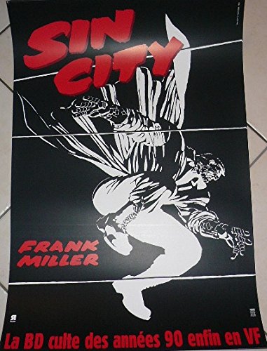 Affiche Sin City Frank Miller 50X76 Cm salon style design urbain