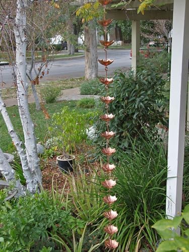 Nutshell Stores Umbrella Rain Chain - Copper - 20 Feet