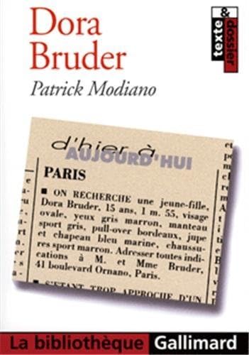 Dora Bruder [ Prix Nobel 2014 ] (French Edition) by Patrick Modiano (2004-12-06)