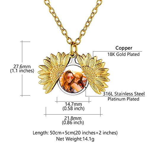 Custom4U-Personalized-Heart-Locket-Necklace-with-PicturesSunflowerAngel-WingsHeart-Shaped-Lockets-Custom-PhotoGoldRose-GoldWhite-Lockets-That-Holds-PictureCustomized-Memorial-Jewelry-for-Women