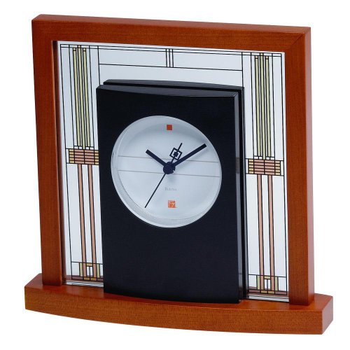 Bulova B7756 Willits Frank Lloyd Wright Clock