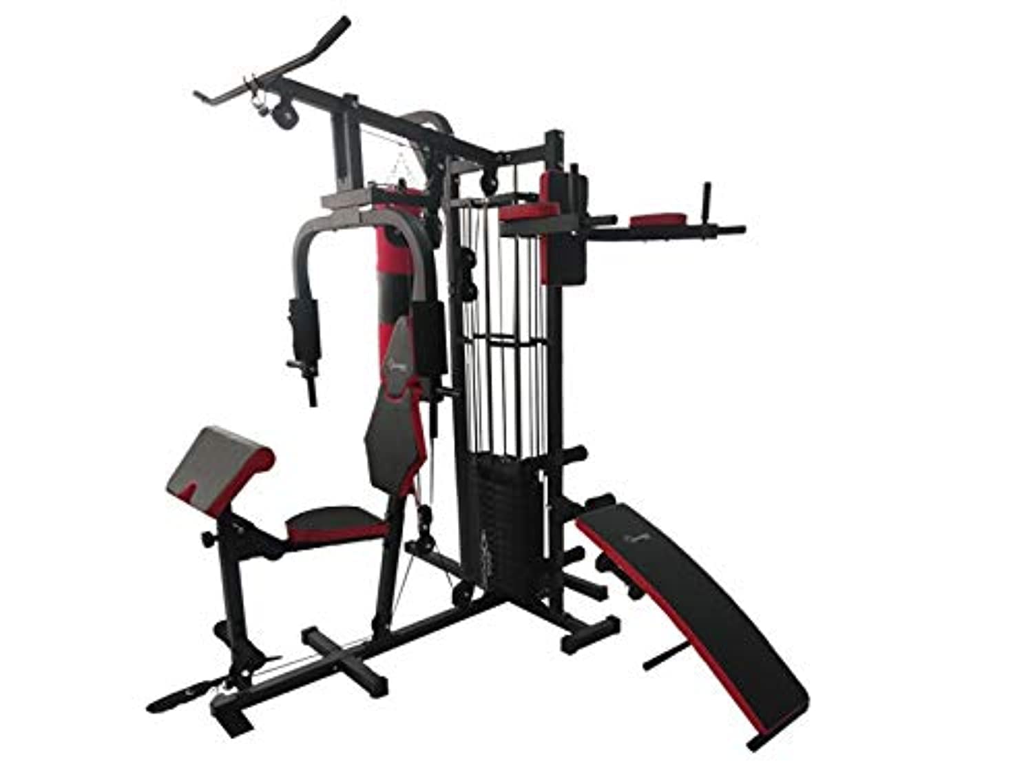 PowerMax FitnessGh-450P Multi Function Home Gym/Multi Gym With Punching Bag