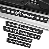 nissan logo transparent Einfacher Einbau: Kein Bohren und Schweißen, einfach die doppelseitige Klebefolie abziehen, die an der Schwelle befestigt ist, starke Haftung, leicht zu entfernen ohne Rückstände.