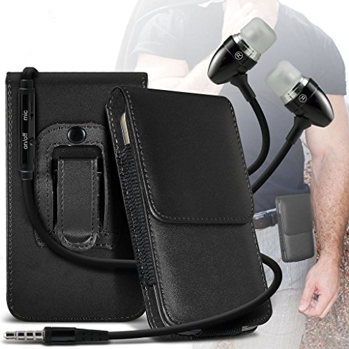 Fone-Case (Nero) Kodak Ektra PU verticale Cintura