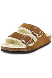 Fuzzy fake birkenstocks Clearance
