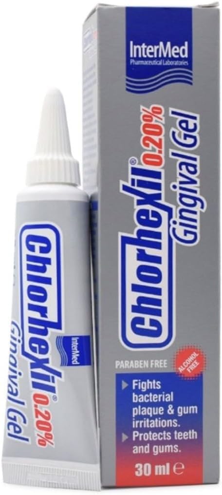 INTERMED Chlorhexil 0.02% Oral Antiseptic Gingival Gel for The Daily Hygiene Care