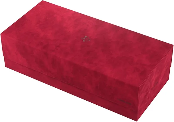 GameGenic Deck Box – Dungeon Convertible: Red 1100CT – Durable and Sturdy TCG, OCG, CCG Card Storage – Compatible with Pokemon, Yugioh, Commander, and MTG Magic: The Gathering Cards