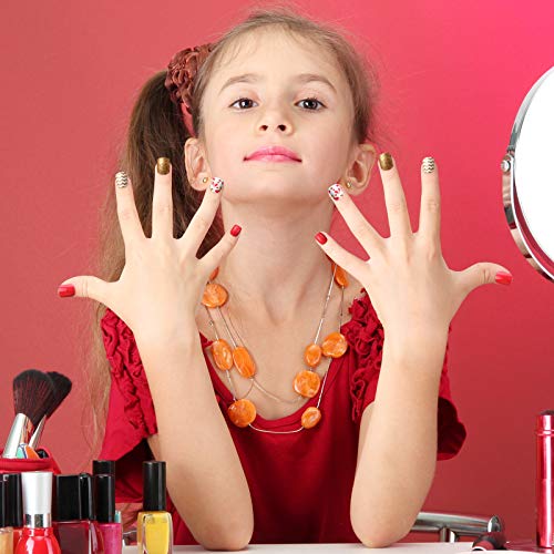 168 Unghie Finte da Premere per Ragazze Unghie