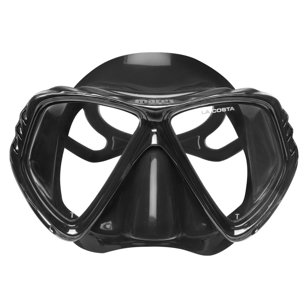 Mares Set Volo One Dry - Schnorchelset für Erwachsene, OPB-Technologie, Hartglas, Dry Top Schnorchel