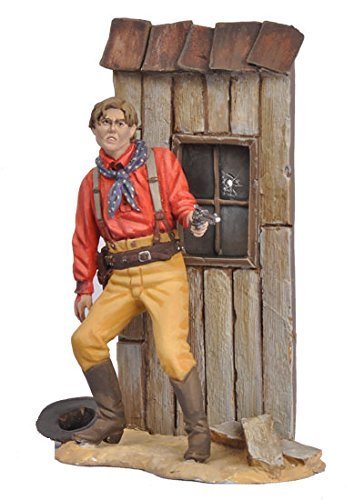 Cowboy Billy Clanton Gunfight at the O.K. Corral Tombstone Series 1/32 Scale Painted Metal Toy Soldier Figure New in Box FW307
