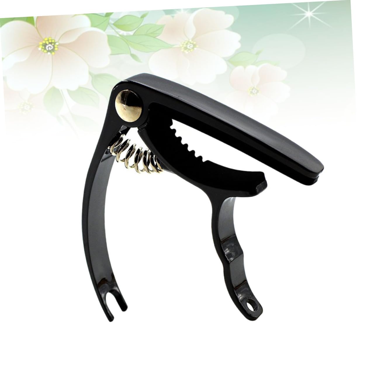 TOYANDONA 3piezas Capo De Guitarra Metálico Ligero y Fácil De Usar Para Guitarra Acústica Eléctrica y Ukelele Negro