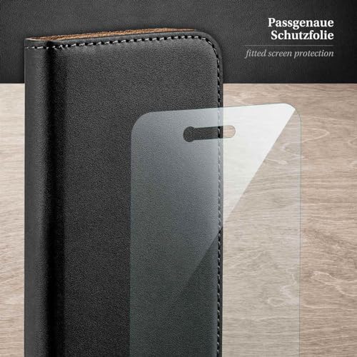 Kit de protection iPhone 4s moex avec etui noir et film ecran total