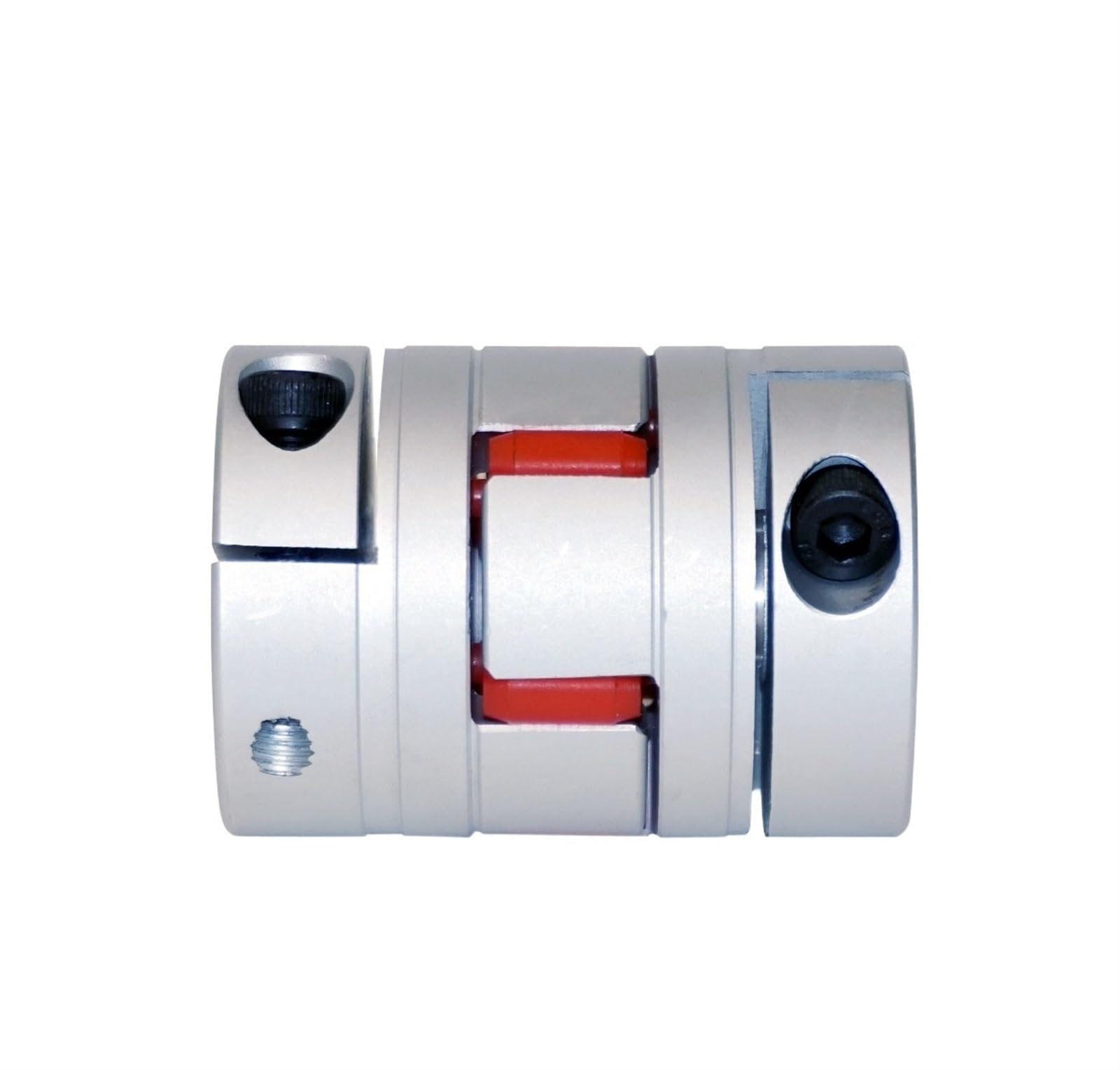 Rigid Coupling,Stainless Steel Rigid Coupling 1pcs D40L66 ?Flexible Plum Clamp Coupler CNC Shaft Coupling Motor Connecto(12x15)