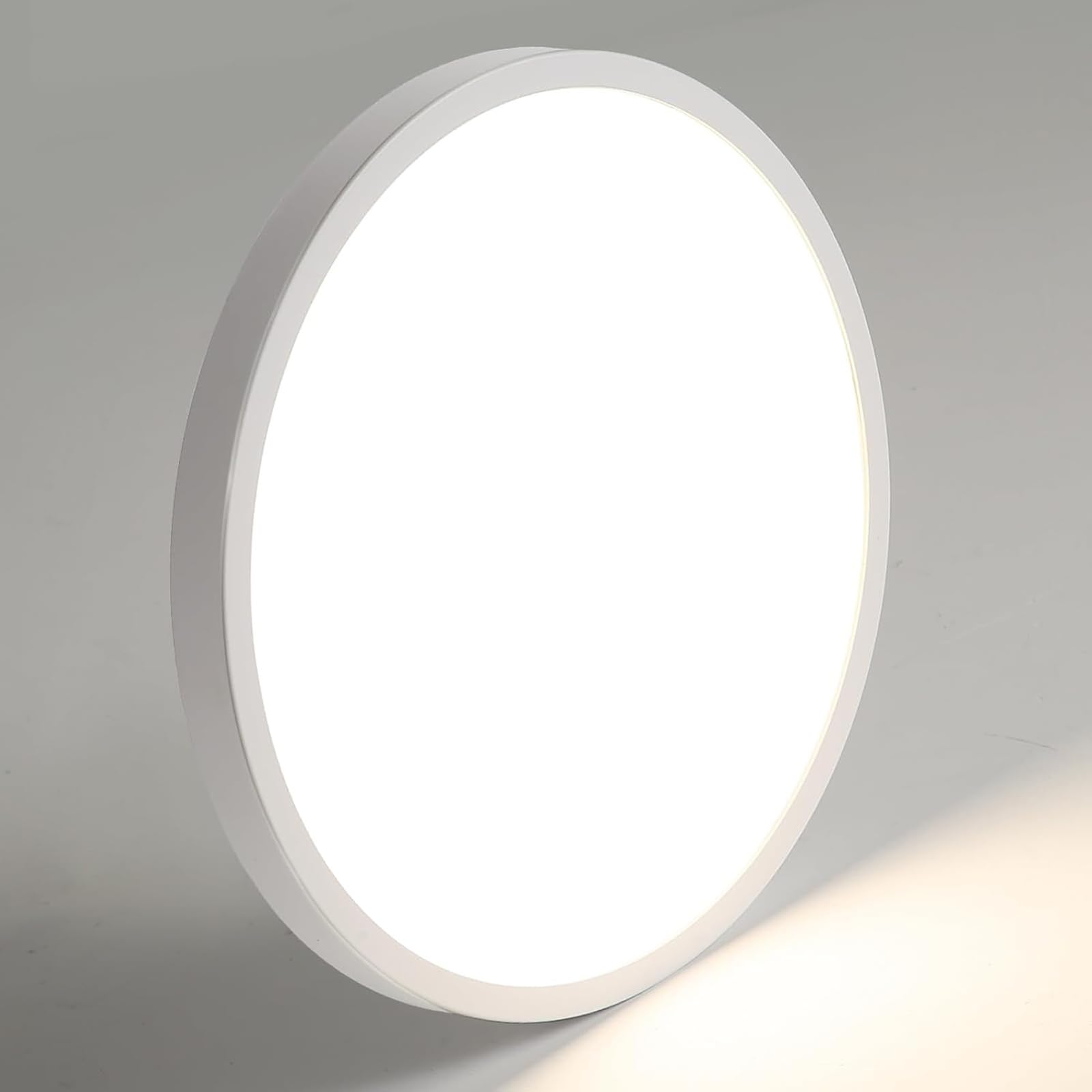 Okrągła Lampa Sufitowa Led Współczesne Super Cienkie Lampy Sufitowe Białe
