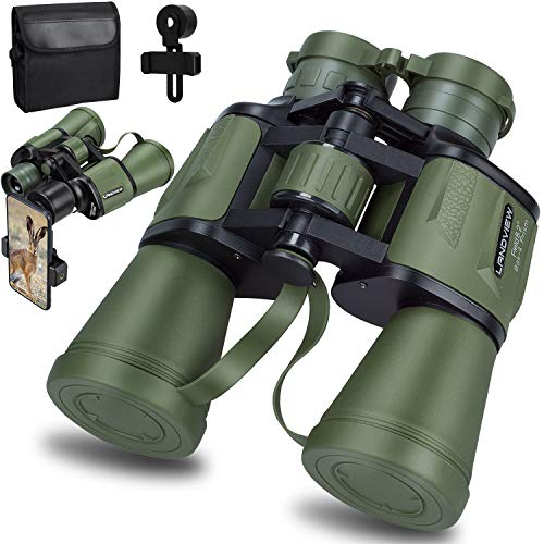 20x50 Roof Prism Binoculars for Adults, HD Professional Binoculars for Bird Watching Travel