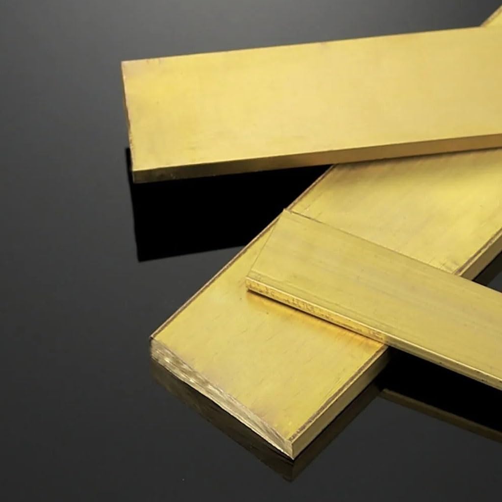 Amazon.co.jp: 500mm H59 真鍮フラットバープレートストリップ厚さ2mm