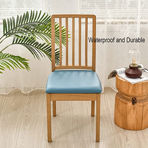 Housses de chaise imperméables stretch et revêtement simili cuir durable