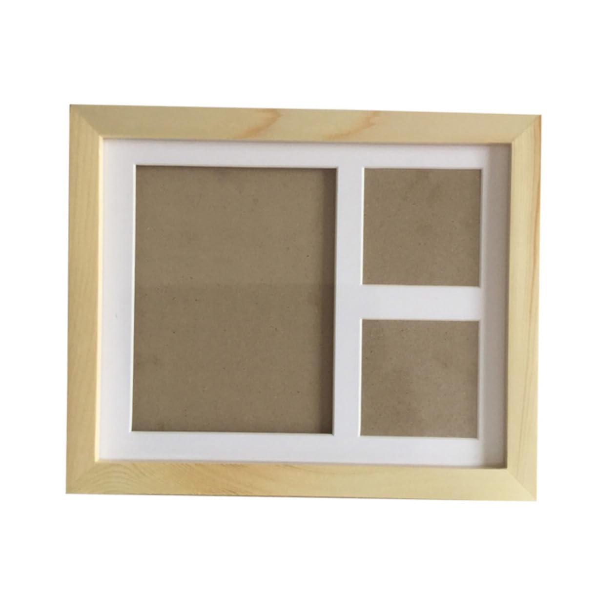 Kit Per Impronte Di E Piedi Del Bambino Cornice Per Foto in Legno Con Tampone Di Inchiostro Sicuro Per Neonati