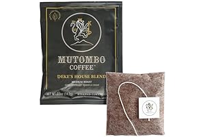NBA Hall of Famer Dikembe Mutombo's House Blend Coffee Steeped Bag Steeped Coffee