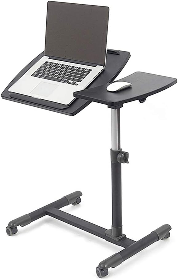 CX Portable Over Bed Table,Dual Action Bed and Chair Table,Height