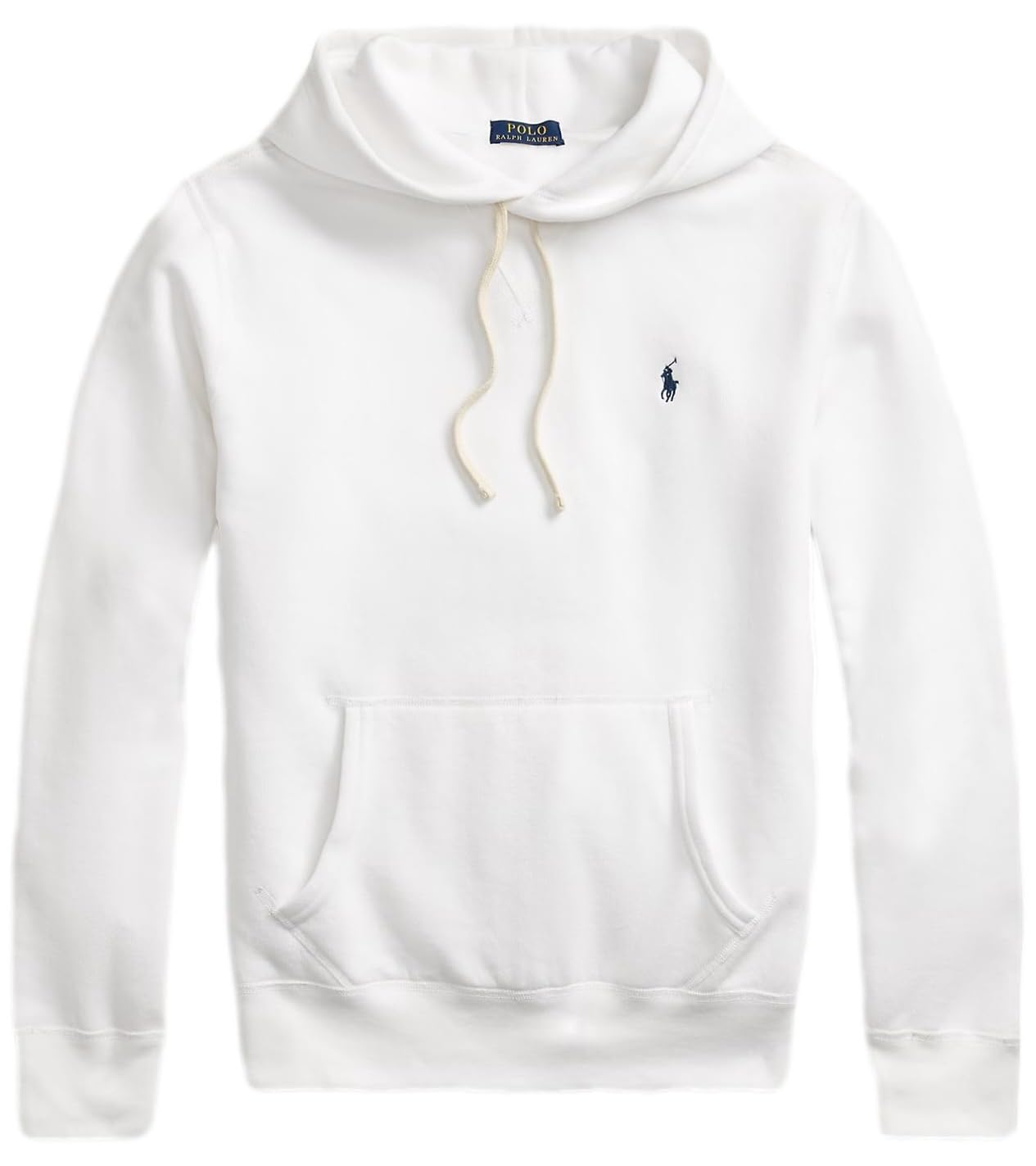 POLO RALPH LAUREN Men's The Rl Fleece Hoodie X-Large Rl Polo White