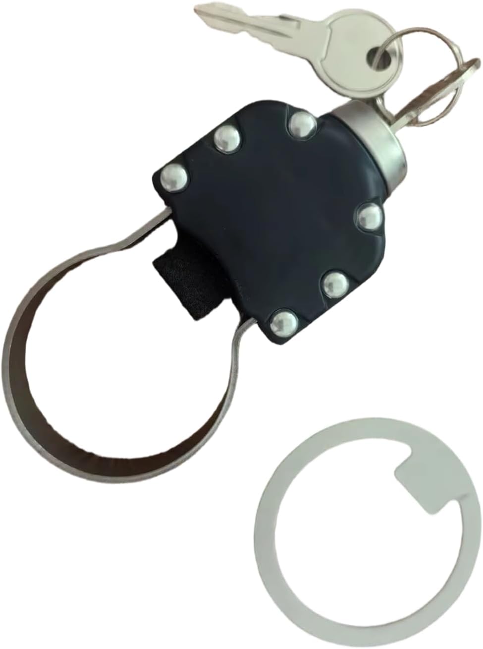 Universal Tailgate Lock with Keys, Compatible with Most Pickup Trucks with Removable Tailgate, Fits Ford, Toyota Tacoma and More, Tailgate Security Accessory