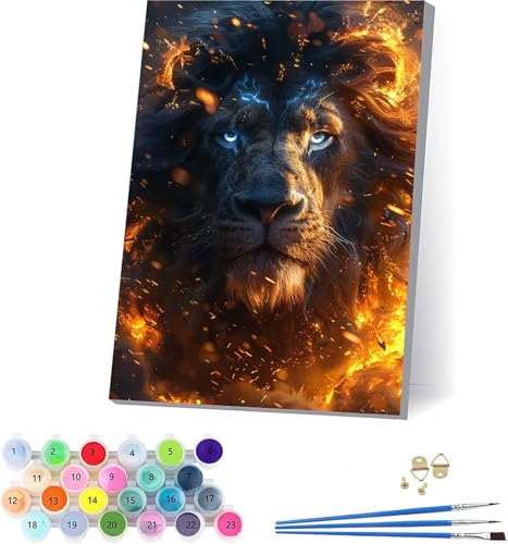 G CI yCgoCio[  DIY Paint by Numbers LbghG h G fW^G uVƃANG̋ l̂߂̃NGCeBuȎ z[ ItBX Mtg 100x130cm t[t