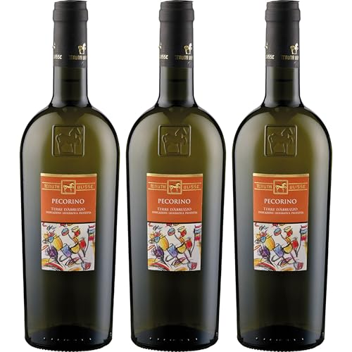 Tenuta Ulisse Pecorino Terre d'Abruzzo IGP Weisswein Weiss trocken Italien inkl...