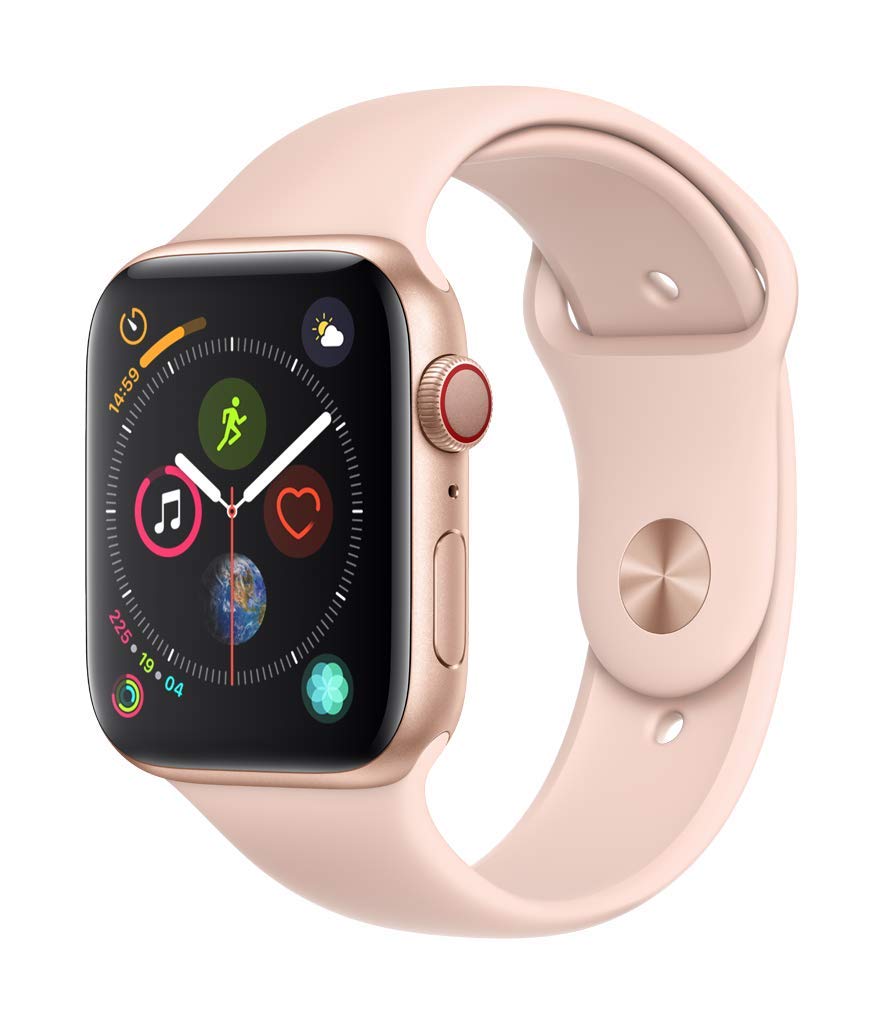 Apple Watch Series 4 (GPS + Cellular, 44mm) - Gold Aluminum Case with Pink  Sand Sport Band: Smartwatches: Amazon.com.au