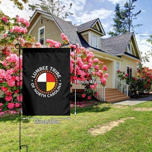 Lumbee Tribe of North Carolina logo Garden Flag 12X18in Decor