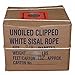 T.W . Evans Cordage 23-400 3/8-Inch by 732-Feet Twisted Sisal Rope