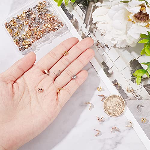 NBEADS 150pz 3 Colori 304 Punte per Perline a