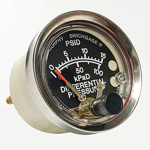 Murphy A20DP-K-15 Differential Pressure Swichgage