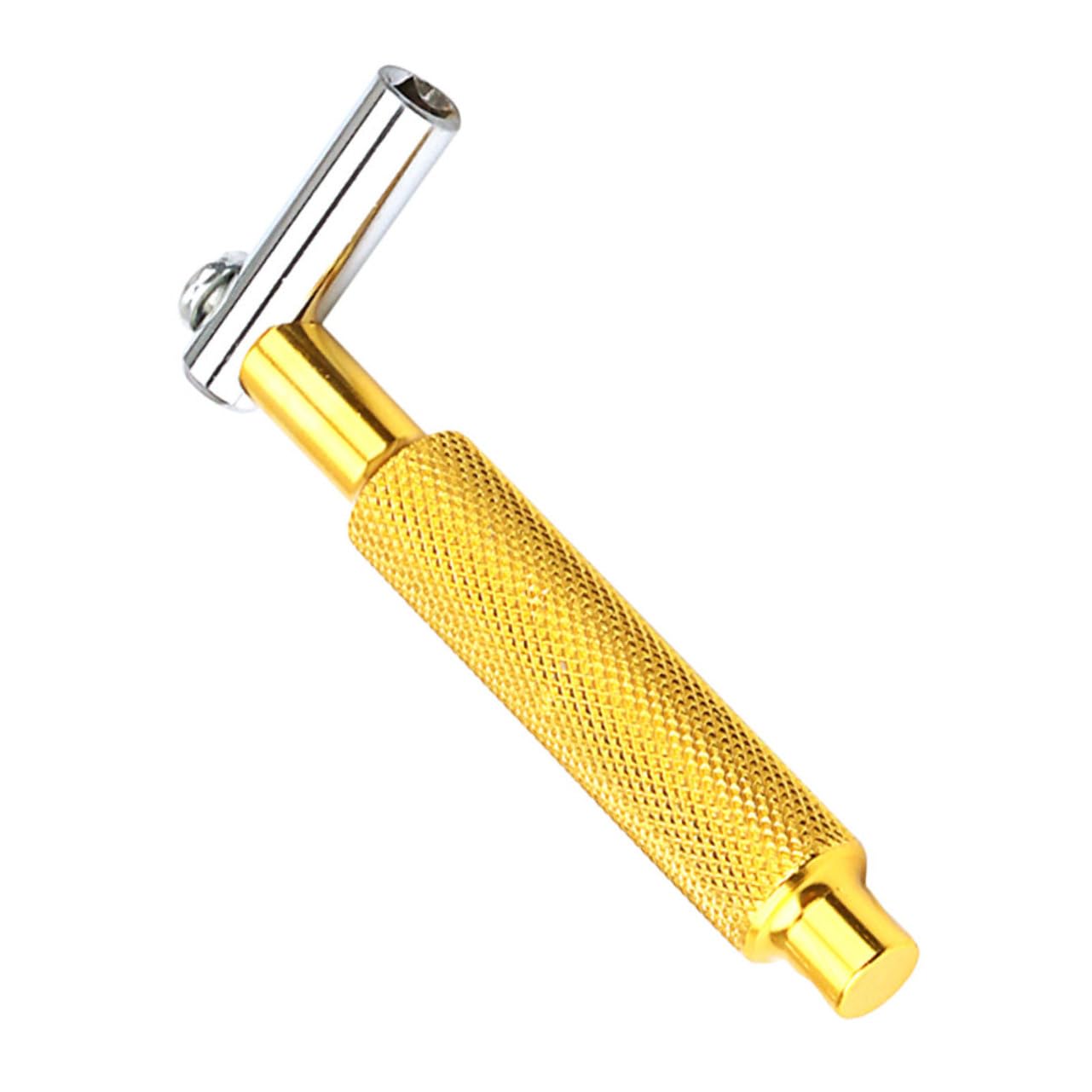 LevemoloMetal Drum Tuning Tools Drum Wrench Drum Keys Metal Drum Wrench Tool Golden