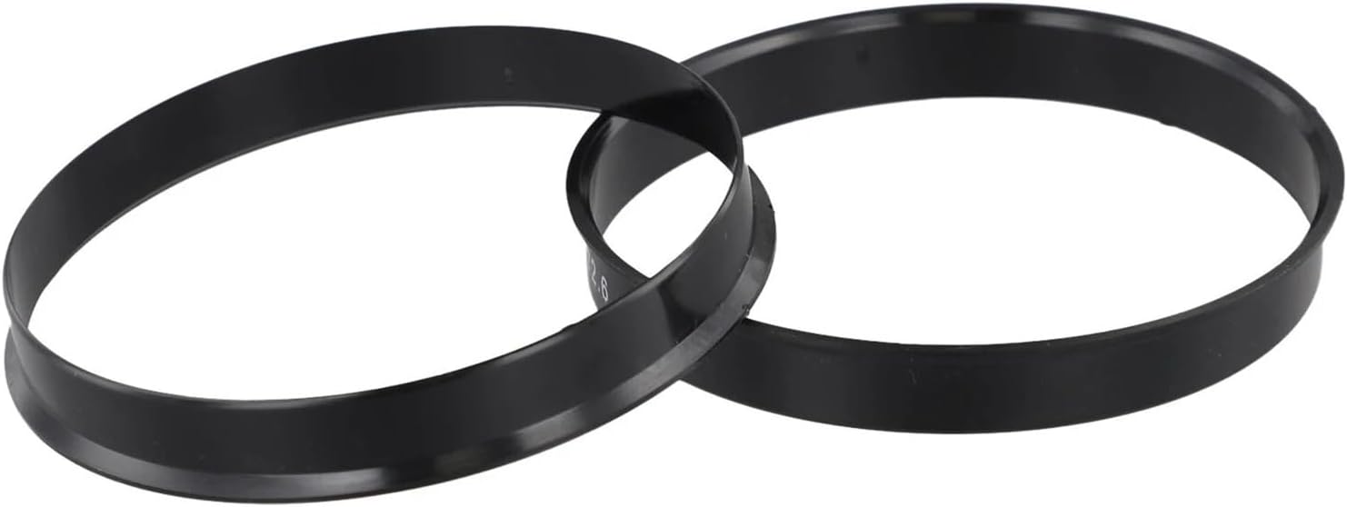 Car Hub Centering Rings For BMW Wheel Bore Center Spacer Black 74.1x72.6mm Plastic Wheel Center Cap Wheels Tires Accessorie