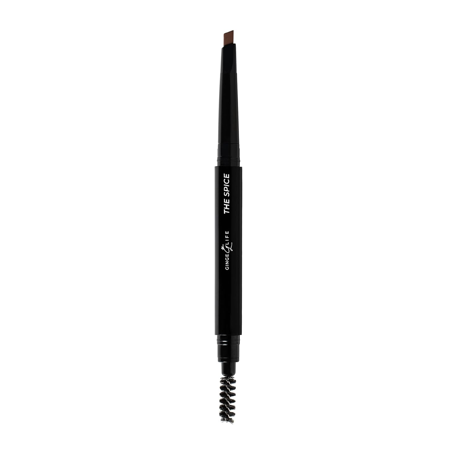 The Spice: Auburn Brown Eyebrow Pencil – Waterproof, Double-Ended Automatic Angled Tip & Spoolie Brush, Cruelty-Free - Image 5