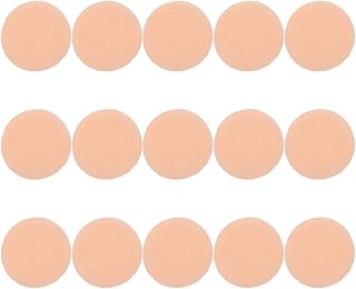 Homoyoyo 15pcs Small Rounded Cotton Face Powd...