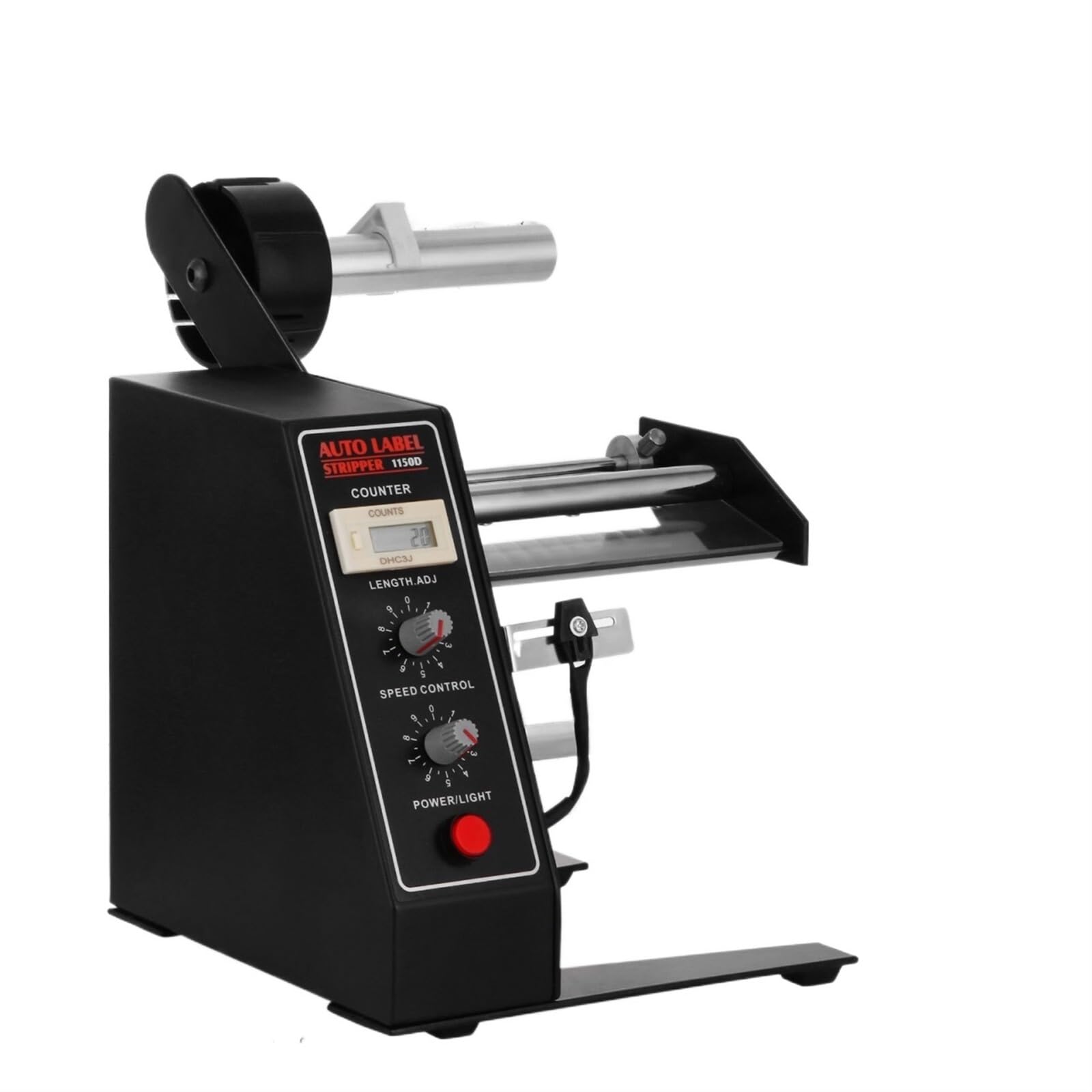 Auto Label Dispenser Device Automatic Sticker Separating Machine AL-1150D NEW Digital Control 4-140mm