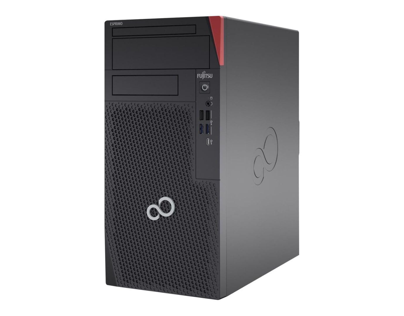 Fujitsu Esprimo P9010 MT, Intel Core i5 10600, 32GB RAM, 1TB SSD, DVD Brenner, Windows 11 Home, Norton Internet Security, Tower Computer PC (Generalüberholt)
