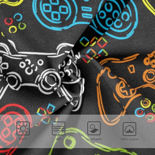 Boys' Exclusive Briefs Toddler Underwear 95% Combed Cotton Boxerbriefs 2T Game Controller Pattern 253