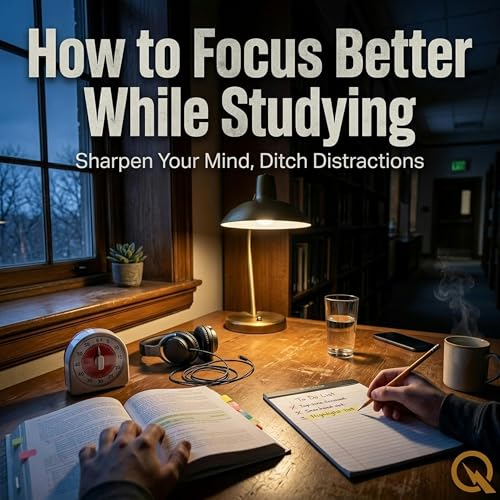 How to Focus Better While Studying cover art