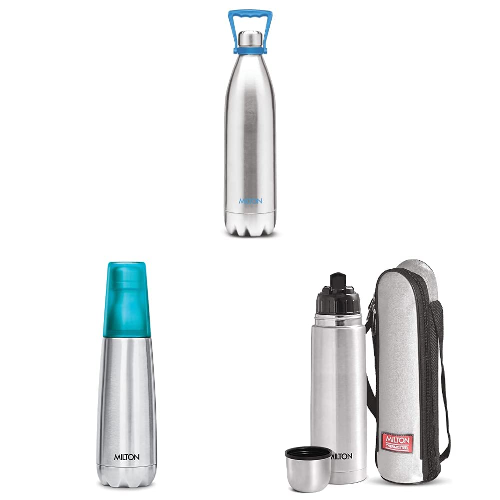 Milton Duo 2200 Thermosteel 24 Hours Hot and Cold Water Bottle with