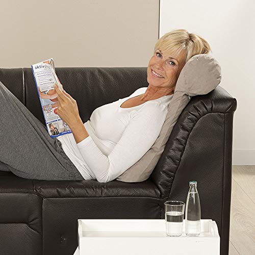 Rückenkissen ELONEO Flexibles Lesekissen für Kopf und Nacken
