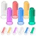 Baby Toothbrush with Case Set (6 PCS),Finger Toothbrush for Babies
